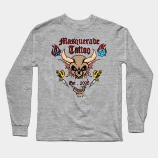 Masquerade tattoo club Long Sleeve T-Shirt